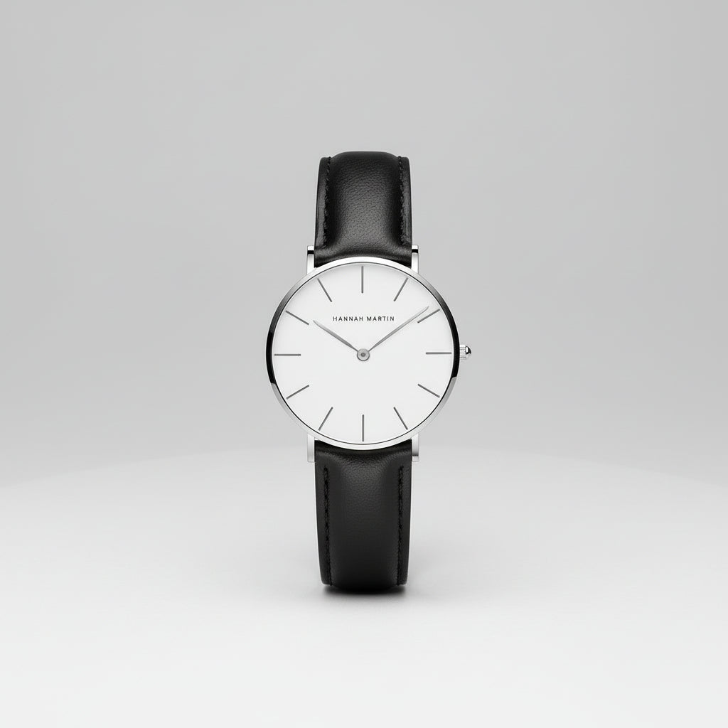 Top Brand Women Waterproof Wrist Watches 36Mm Fashion Luxury Ultra Thin Leather Creative Rose Gold Ladies Watches