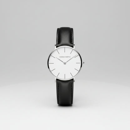 Top Brand Women Waterproof Wrist Watches 36Mm Fashion Luxury Ultra Thin Leather Creative Rose Gold Ladies Watches